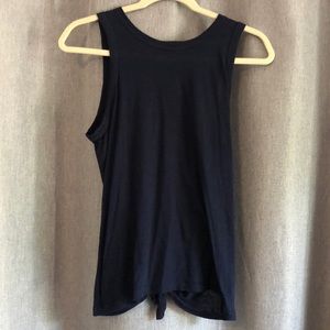 J crew open back tank